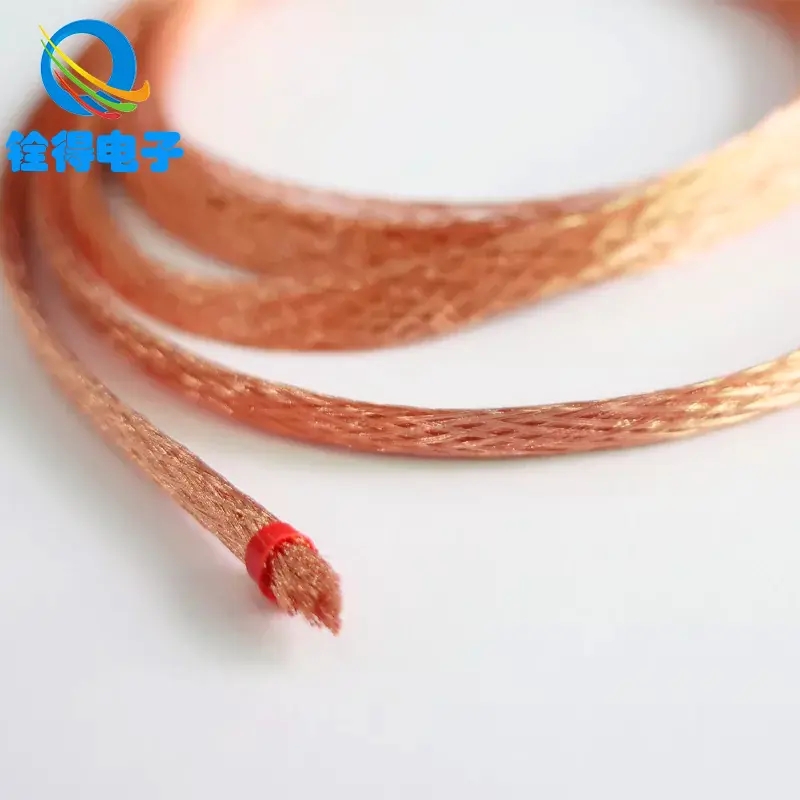 Bare Copper Braided Wire