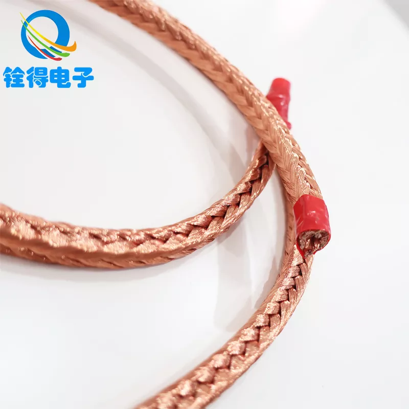 Square Copper Braided Wire
