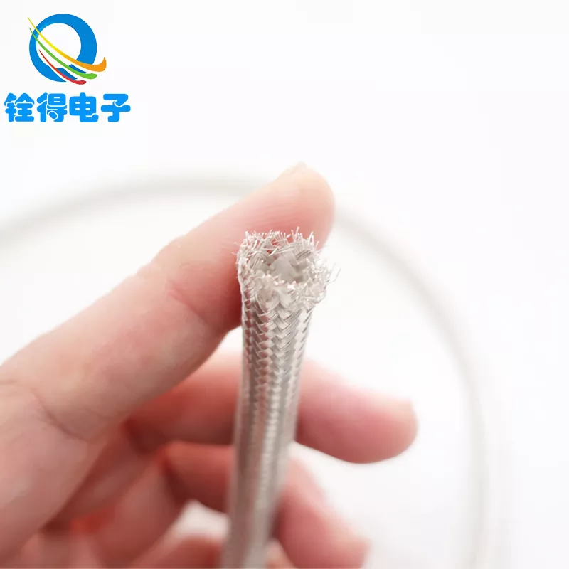 純粋な銅銀メッキの編組メッシュチューブ